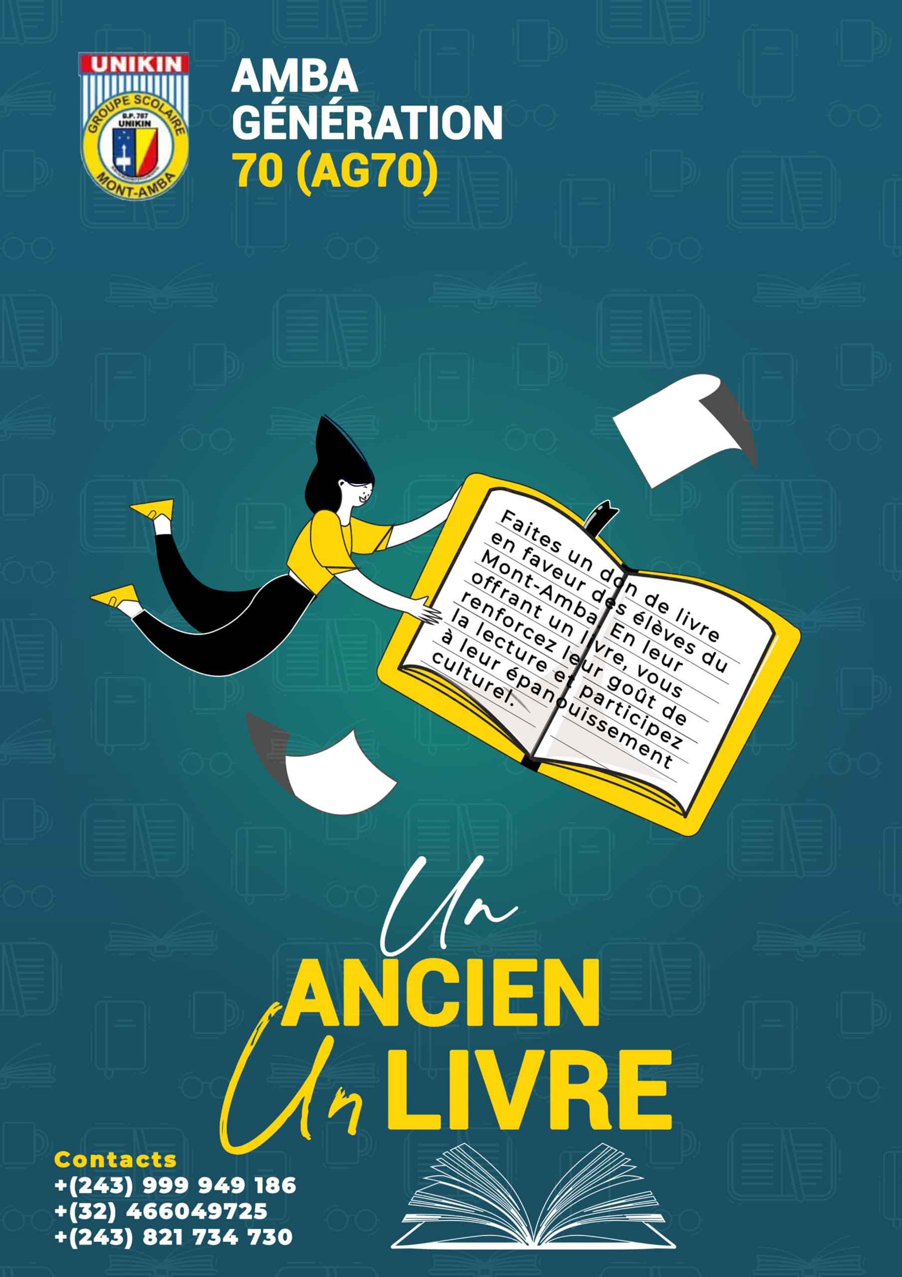 Un Ancien Un Livre - AMBA GÉNÉRATION 70