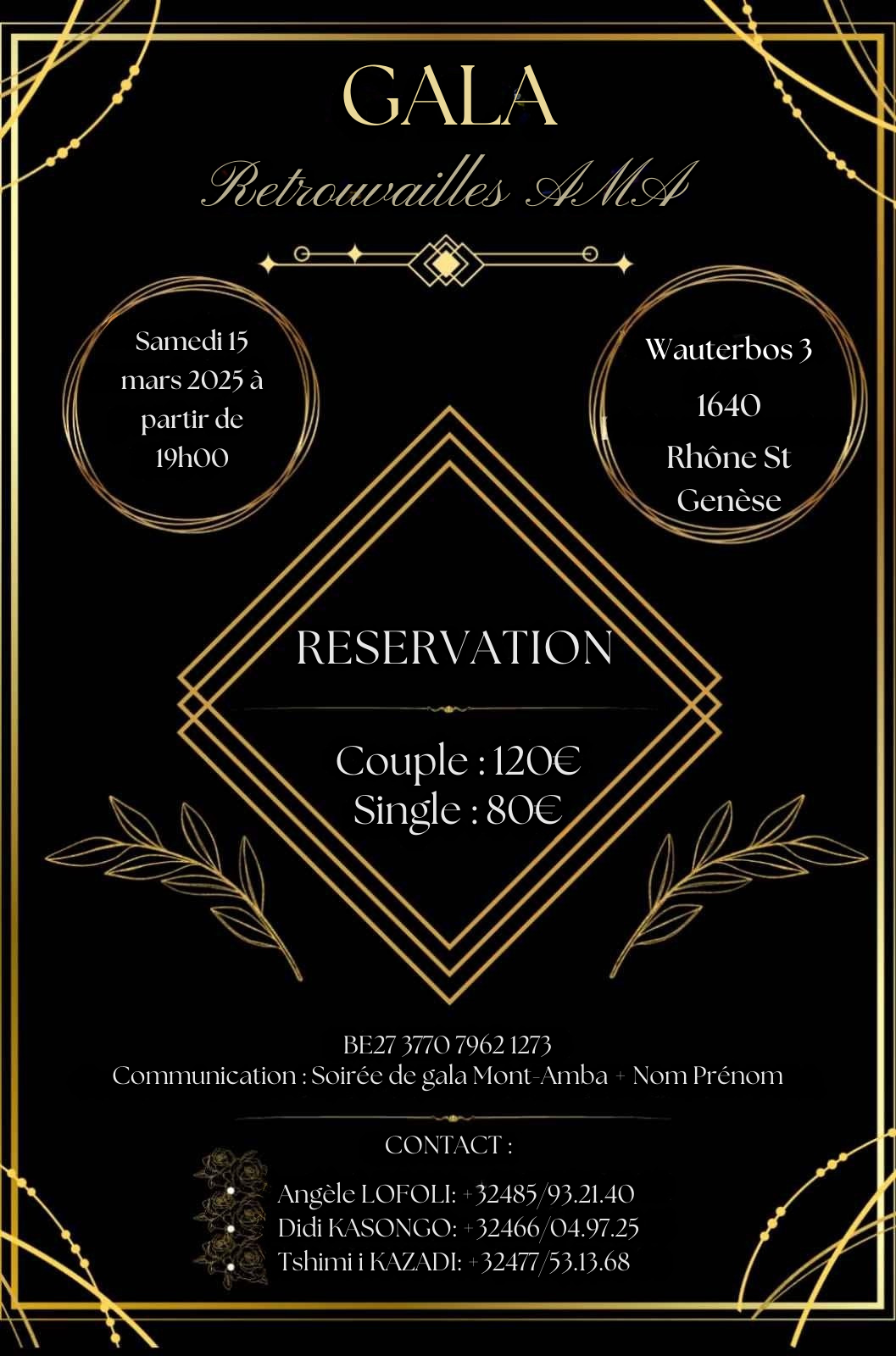 Gala Retrouvailles AMA