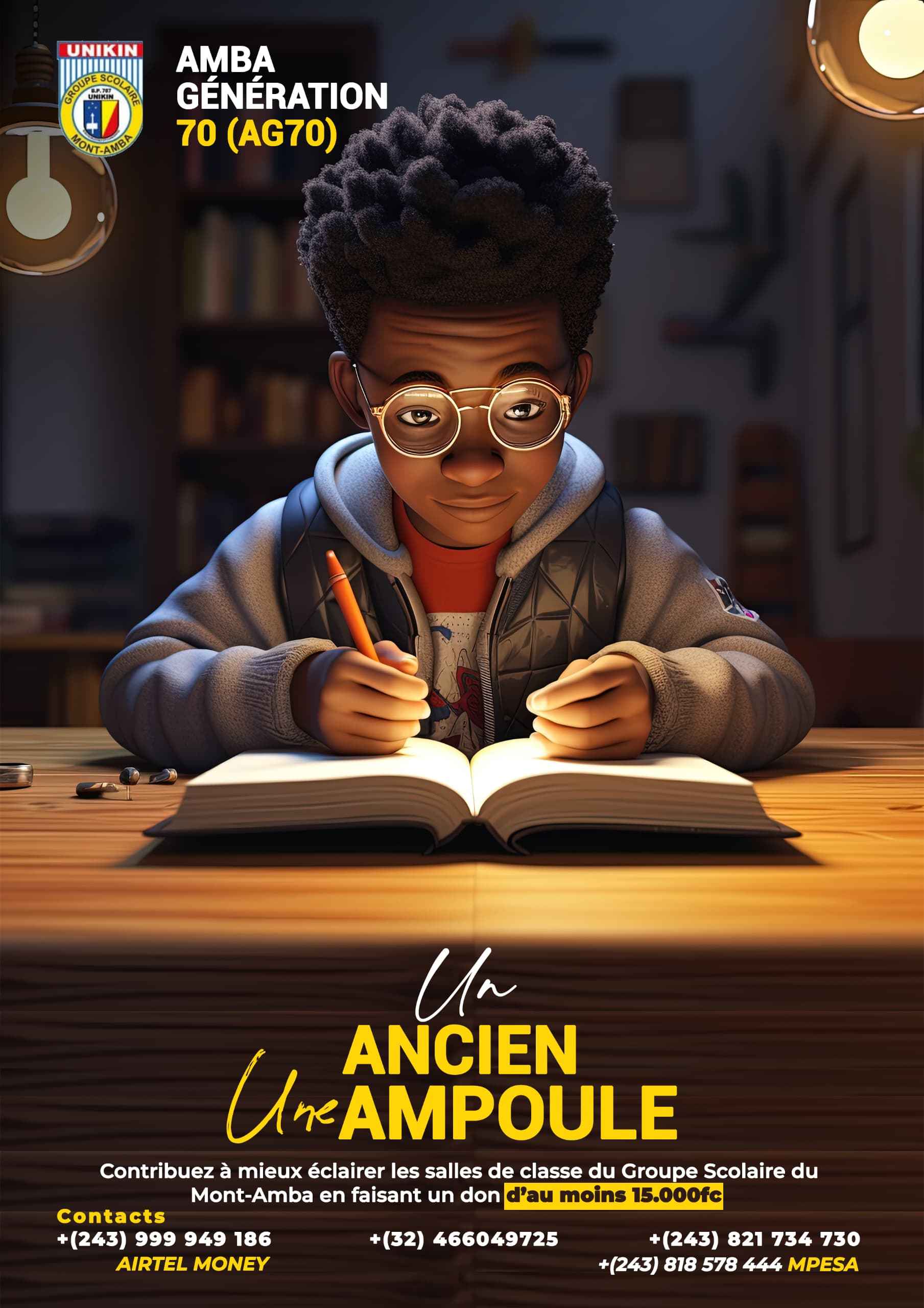 Un Ancien Une Ampoule - AMBA GÉNÉRATION 70